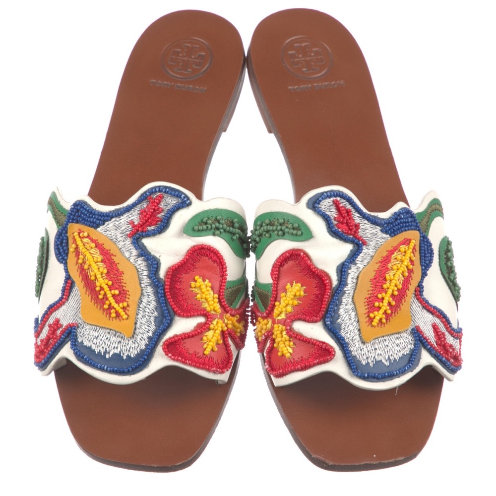 Tory Burch slides, size 9